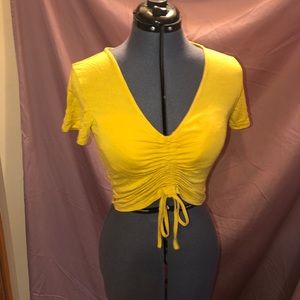 Pac sun cinched crop top
